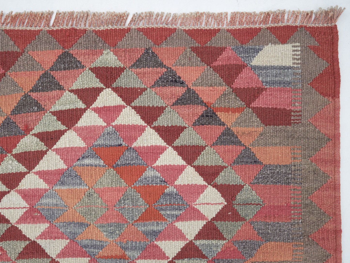 Oushak Runner, Vintage Runner, Turkish Runner, Handmade Runner Rug, Anatolia Rug, Hallway Runner, Kilim Runner, Runner Rug 3x10, 11299