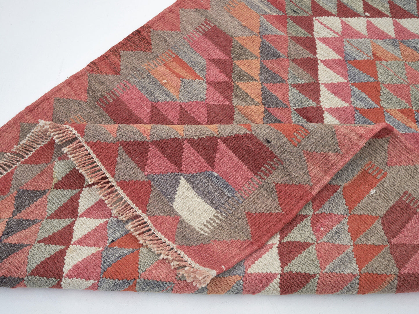 Oushak Runner, Vintage Runner, Turkish Runner, Handmade Runner Rug, Anatolia Rug, Hallway Runner, Kilim Runner, Runner Rug 3x10, 11299