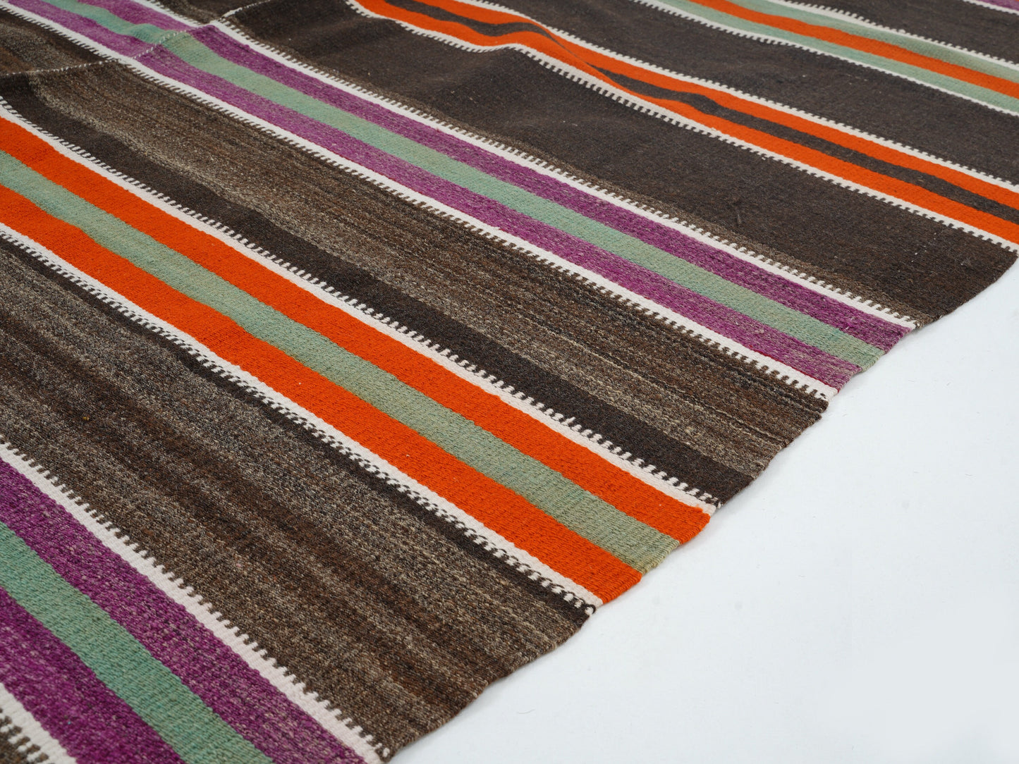 Turkish Handmade Kilim Rug, Vintage Eclectic Kilim Rug, Area Antique Kilim Rug, Living Room Rug, Kilim Rug 5x9, Bohemian Rug, 12785