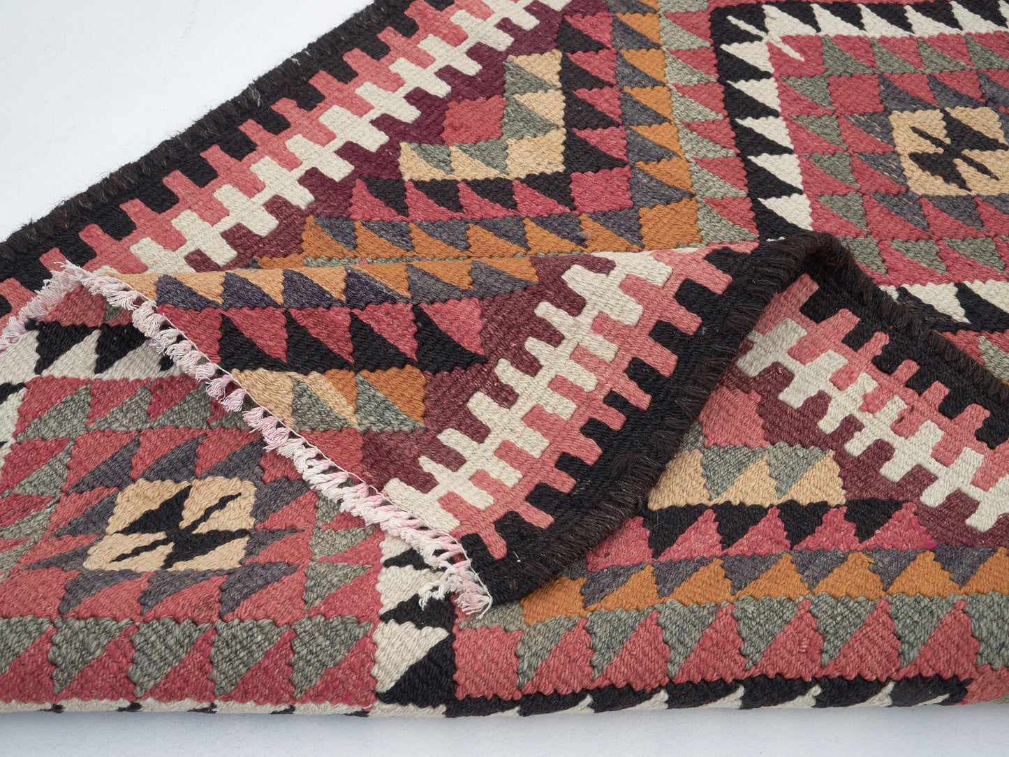 Handmade Runner Rug, Turkish Runner, Vintage Runner, Oushak Runner, Anatolia Rug, Hallway Runner, Bohemian Rug, Runner Rug 3x11, 11287