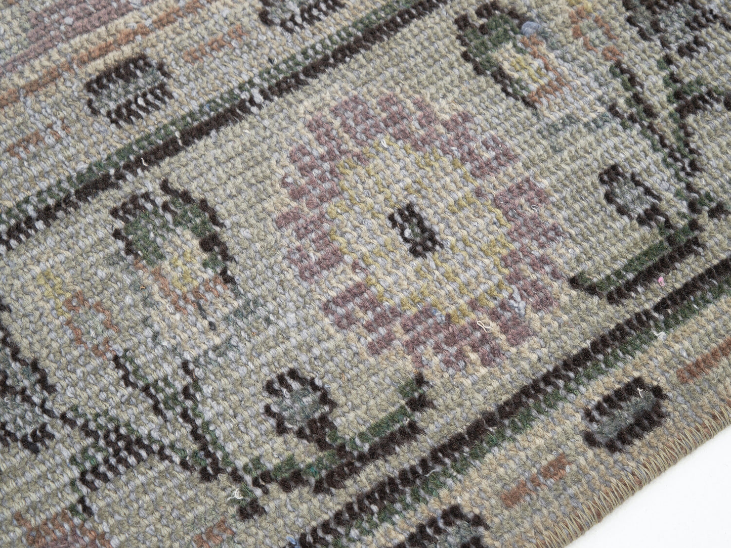 Rug 5x8, Oushak Rug, Area Rug, Vintage Rug, Handmade Rug, Turkish Rug, Neutral Faded Rug, Scandinavian Rug, Gray Rug, Rug 5x8, 11536