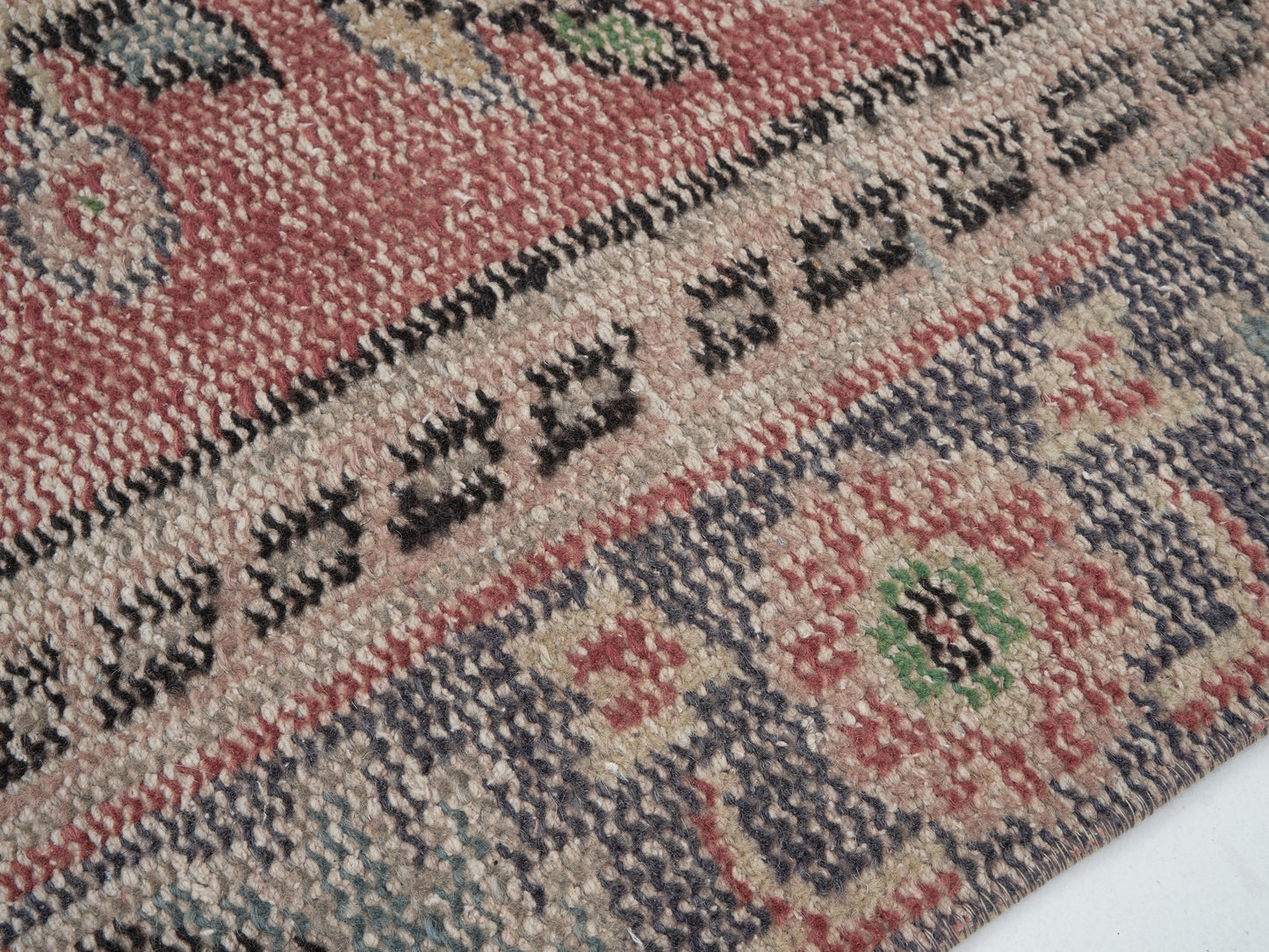 Turkish Vintage Rug, Oushak Handmade Rug, Area Eclectic Rug, Anatolia Rug, Bohemian Rug, Living Room Rug, Turkish Carpet, Rug 5x8, 12038