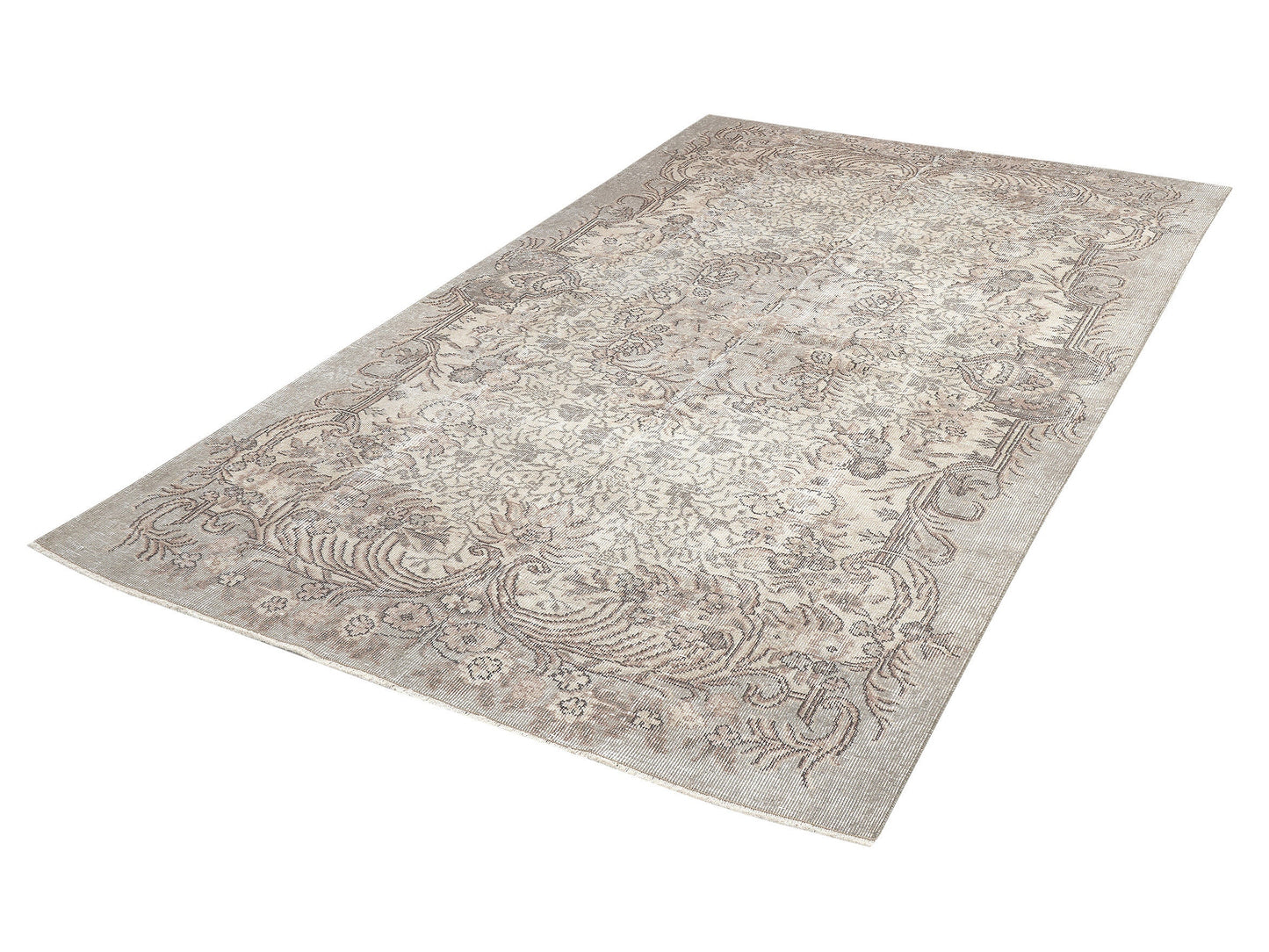 Vintage Rug 5x9, Turkish Rug, Oushak Rug, Handmade Rug, Area Rug, Neutral Rug, Primitive Rug, Carpet Rug, Turkish Carpet, Rustic Rug, 11480