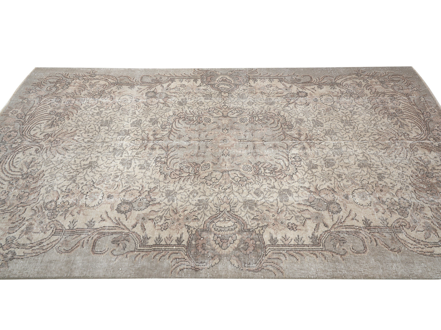 Vintage Rug 5x9, Turkish Rug, Oushak Rug, Handmade Rug, Area Rug, Neutral Rug, Primitive Rug, Carpet Rug, Turkish Carpet, Rustic Rug, 11480