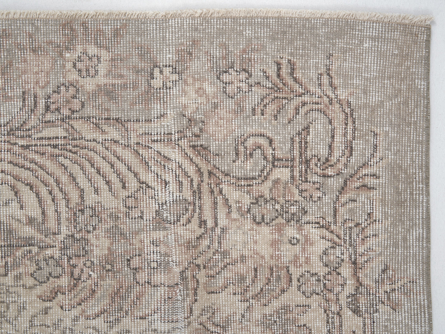 Vintage Rug 5x9, Turkish Rug, Oushak Rug, Handmade Rug, Area Rug, Neutral Rug, Primitive Rug, Carpet Rug, Turkish Carpet, Rustic Rug, 11480