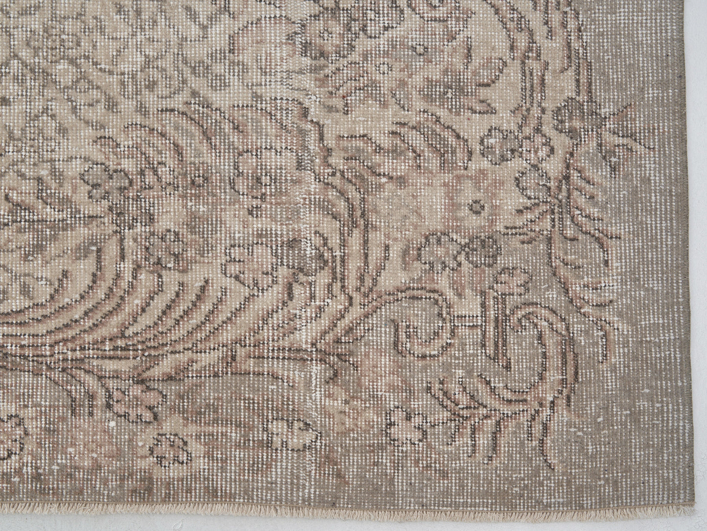 Vintage Rug 5x9, Turkish Rug, Oushak Rug, Handmade Rug, Area Rug, Neutral Rug, Primitive Rug, Carpet Rug, Turkish Carpet, Rustic Rug, 11480