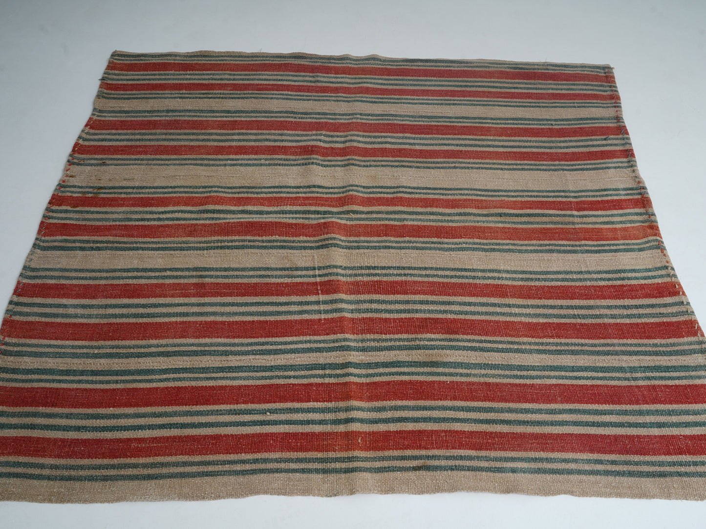 Rug Kilim 6x6, Vintage Area Kilim Rug, Turkish Eclectic Kilim Rug, Handmade Kilim Rug, Living Room Rug, Bohemian Rug, Anatolia Rug, 12786