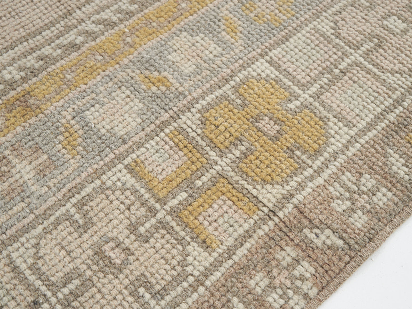 Vintage Area Rug, Turkish Handmade Rug, Oushak Antique Rug, Neutral Muted Rug, Living Room Rug, Turkey Rug, Vintage Carpet, Rug 5x9, 11544