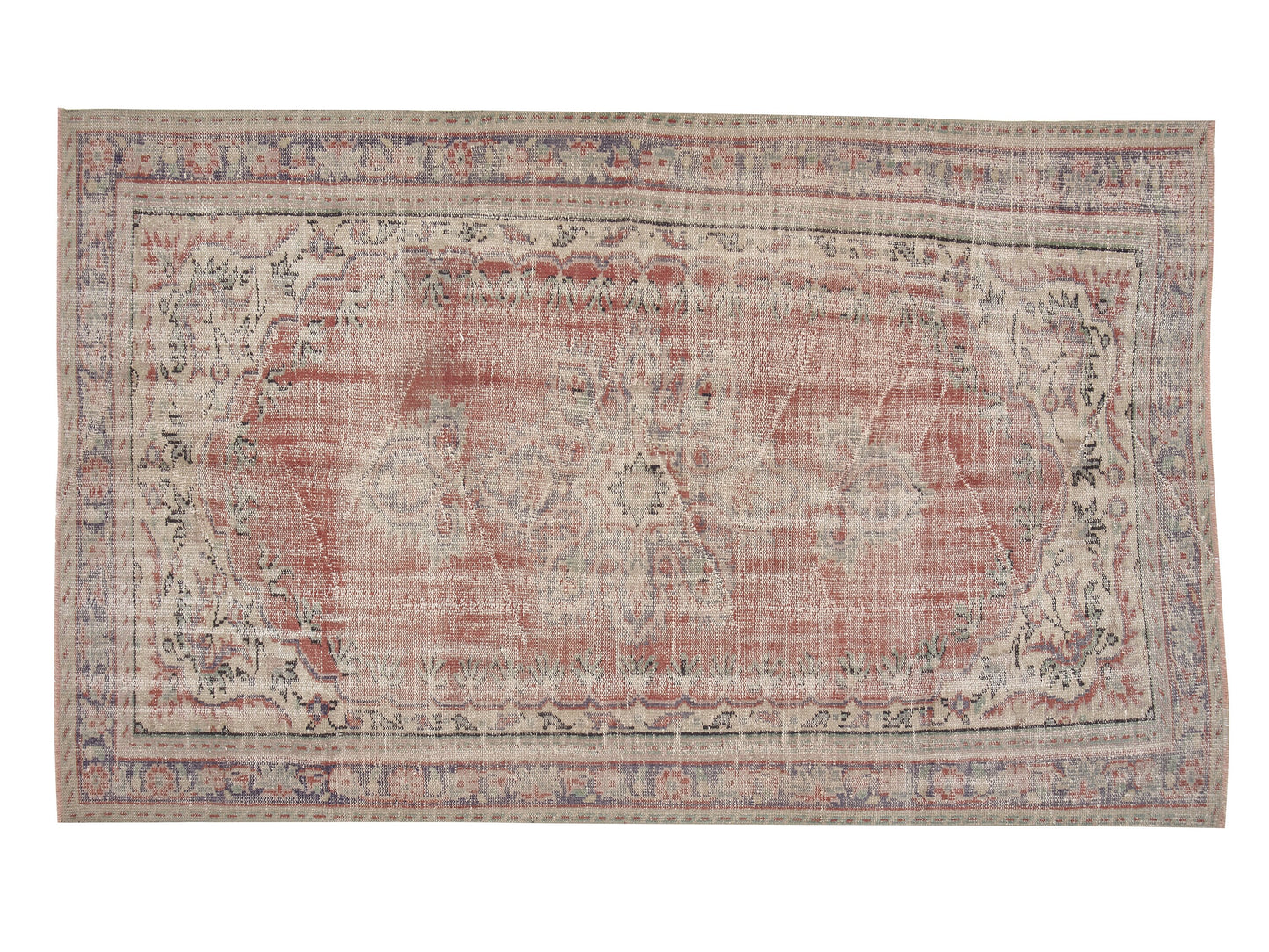 Oushak Rug, Vintage Rug, Handmade Rug, Turkish Rug, Area Rug, Anatolia Rug, Bedroom Rug, Turkey Rug,Carpet Rug, Bohemian Rug, Rug 5x8, 11523