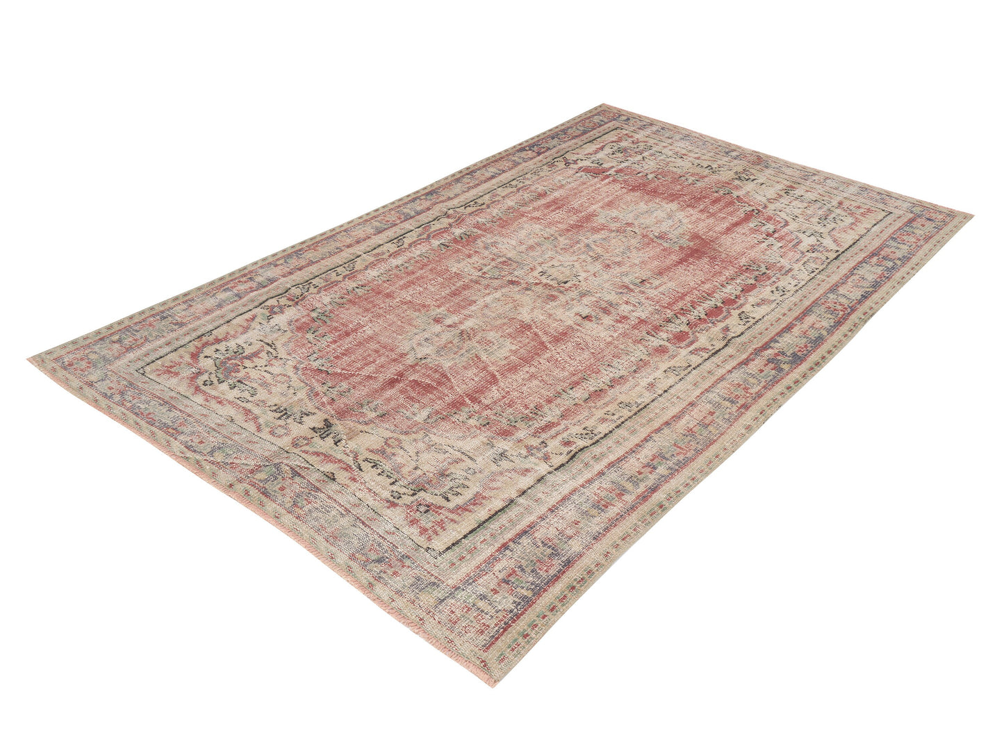Oushak Rug, Vintage Rug, Handmade Rug, Turkish Rug, Area Rug, Anatolia Rug, Bedroom Rug, Turkey Rug,Carpet Rug, Bohemian Rug, Rug 5x8, 11523