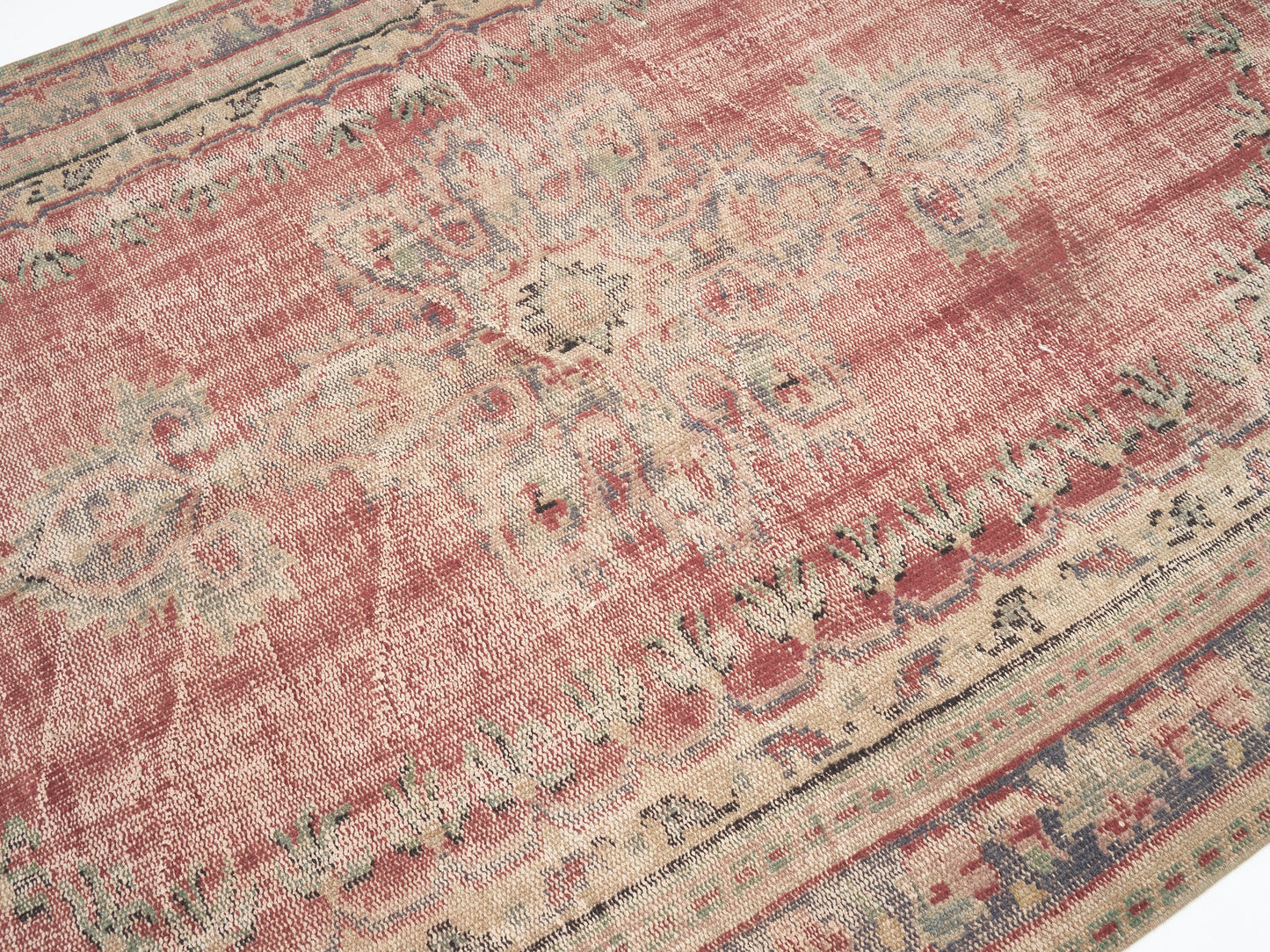 Oushak Rug, Vintage Rug, Handmade Rug, Turkish Rug, Area Rug, Anatolia Rug, Bedroom Rug, Turkey Rug,Carpet Rug, Bohemian Rug, Rug 5x8, 11523