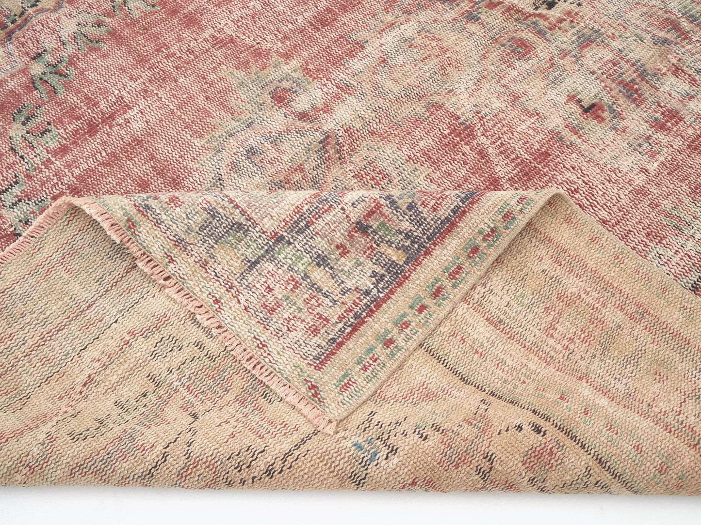 Oushak Rug, Vintage Rug, Handmade Rug, Turkish Rug, Area Rug, Anatolia Rug, Bedroom Rug, Turkey Rug,Carpet Rug, Bohemian Rug, Rug 5x8, 11523