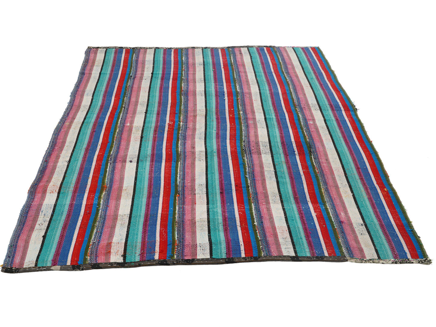 Turkish Vintage Kilim Rug, Handmade Kilim Rug, Area Eclectic Kilim Rug, Living Room Rug, Rug Kilim, Bohemian Rug, Kilim Rug 6x8, 12827