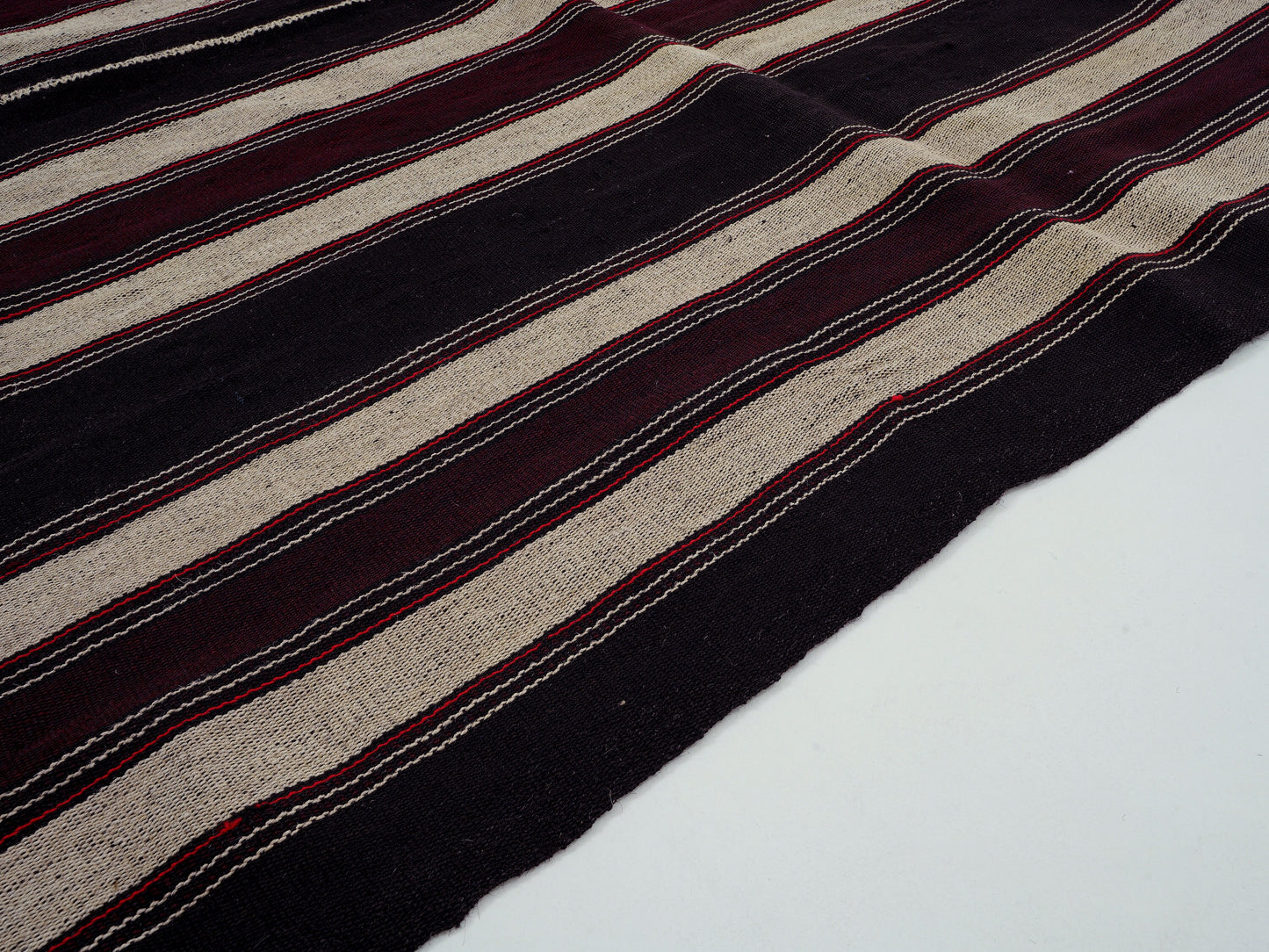 Rug Kilim 5x8, Turkish Handmade Kilim Rug, Vintage Antique Kilim Rug, Living Room Rug, Area Striped Kilim Rug, Goat Hair Rug, 12808