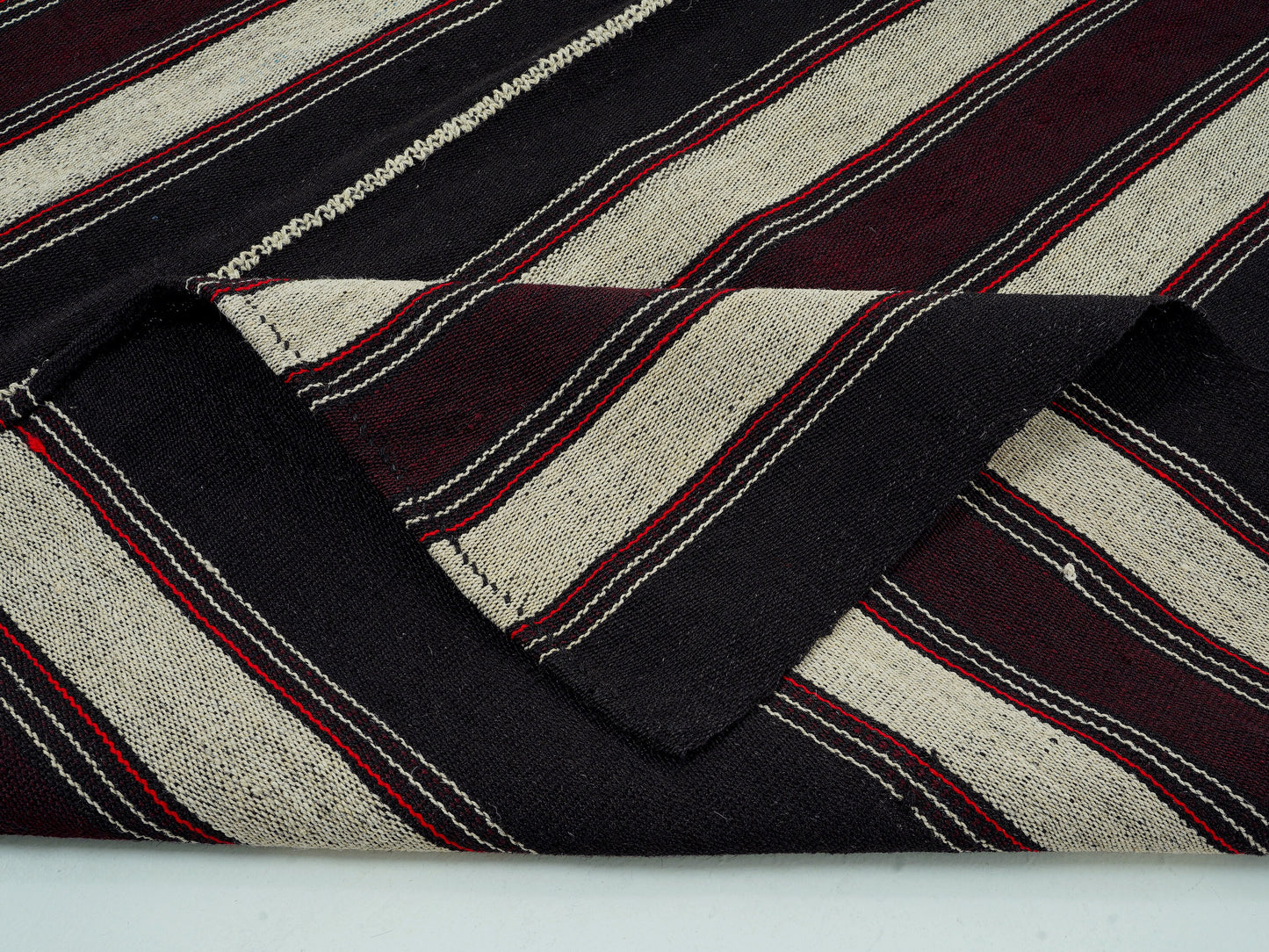 Rug Kilim 5x8, Turkish Handmade Kilim Rug, Vintage Antique Kilim Rug, Living Room Rug, Area Striped Kilim Rug, Goat Hair Rug, 12808