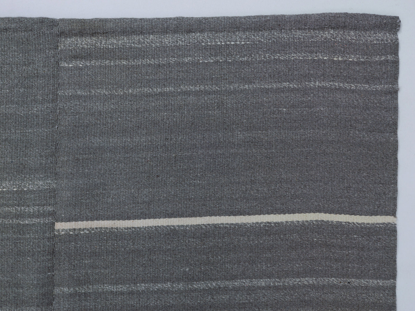 Vintage Kilim Rug, Area Faded Kilim Rug, Turkish Striped Kilim Rug, Handmade Kilim Rug, Oversize Rug, Living Room Rug, Kilim Rug 9x13, 8859