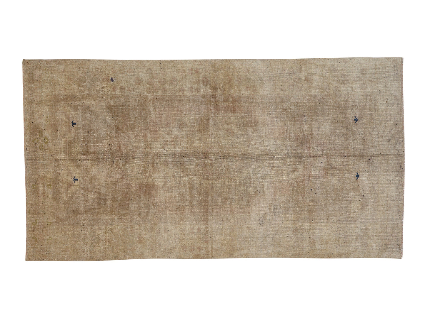 Turkish Handmade Area Rug, Vintage Oushak Unique Rug, Carpet Rug, Beige Rug, Scandinavian Rug, Wool Rug, Turkish Carpet, Rug 4x8, 12164