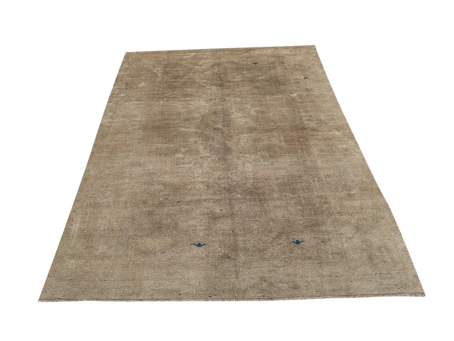 Turkish Handmade Area Rug, Vintage Oushak Unique Rug, Carpet Rug, Beige Rug, Scandinavian Rug, Wool Rug, Turkish Carpet, Rug 4x8, 12164