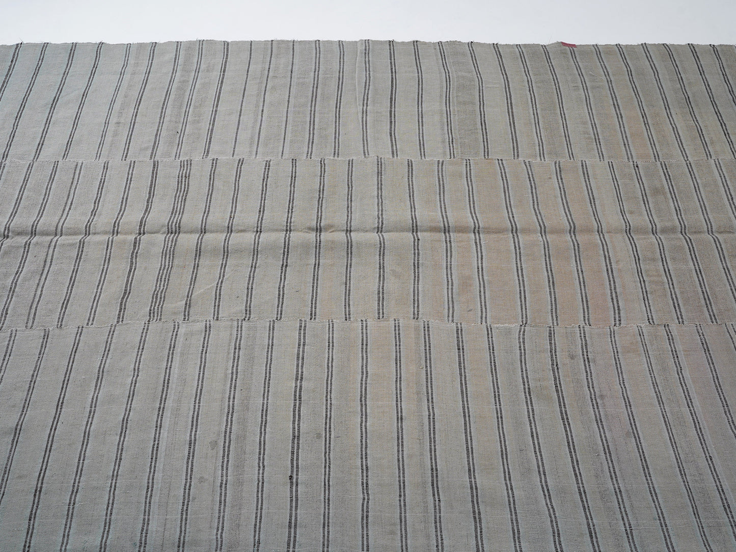 Area Kilim Rug, Turkish Flat Weave Kilim Rug, Vintage Striped Kilim Rug, Handmade Kilim Rug, Kilim Rug 6x9, Bedroom Rug, Neutral Rug, 12916