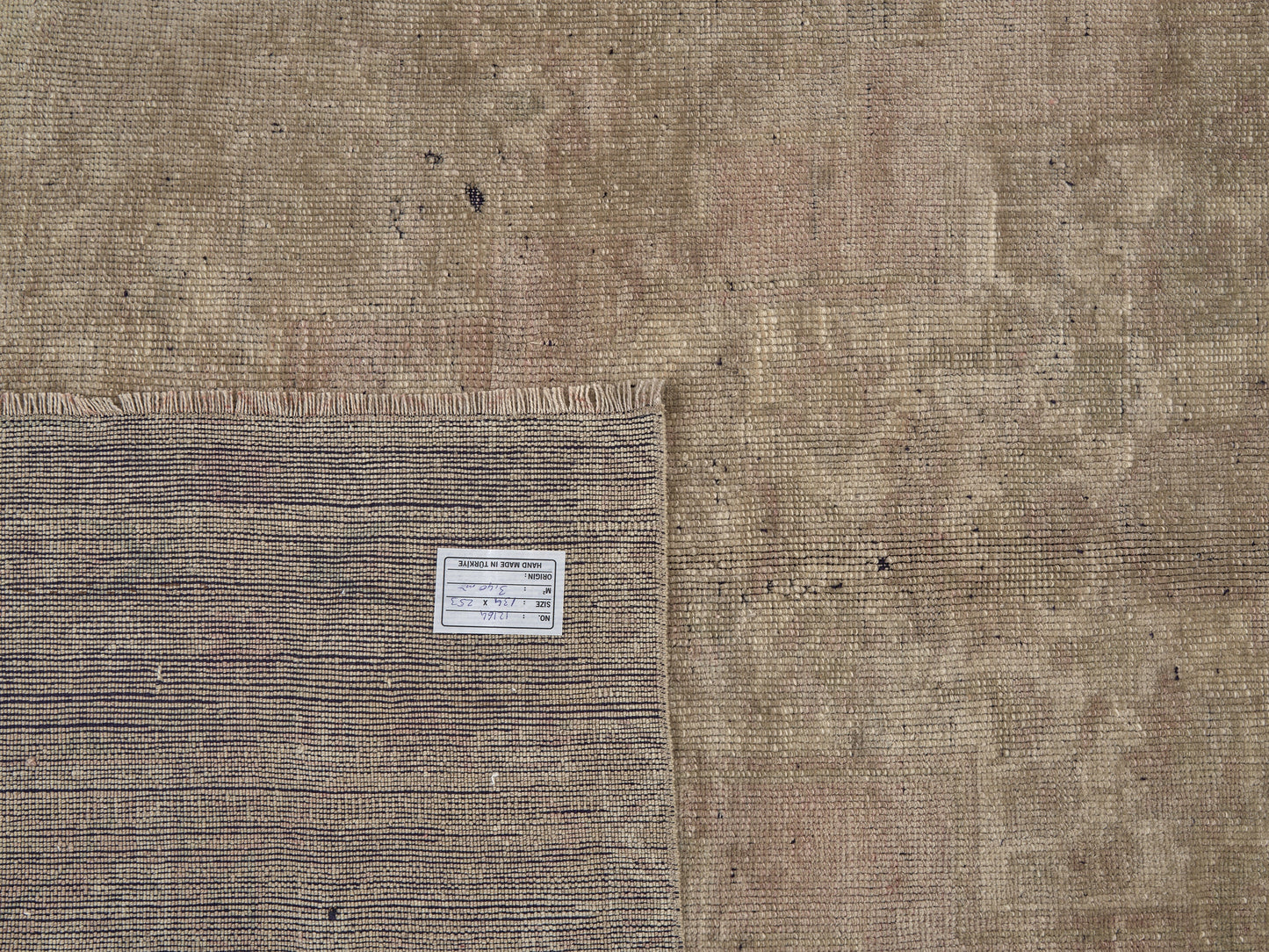 Turkish Handmade Area Rug, Vintage Oushak Unique Rug, Carpet Rug, Beige Rug, Scandinavian Rug, Wool Rug, Turkish Carpet, Rug 4x8, 12164