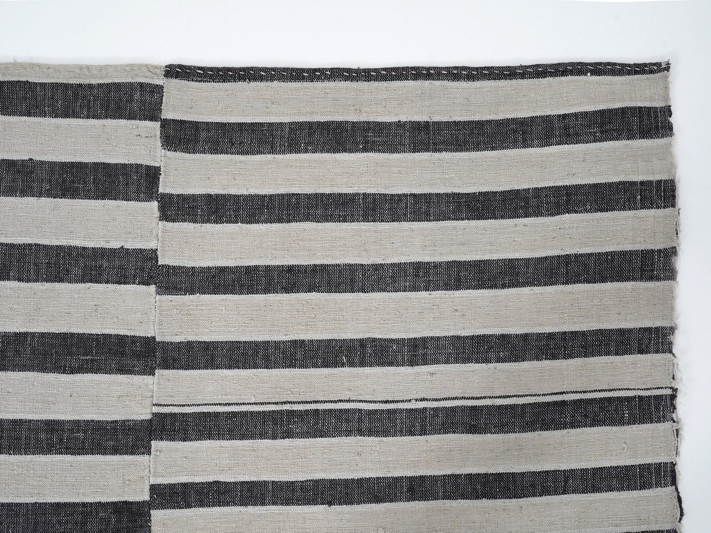 Vintage Area Kilim Rug, Turkish Striped Kilim Rug, Handmade Unique Kilim Rug, Neutral Muted Rug, Kid Room Rug, Kilim Rug 6x8, 12920