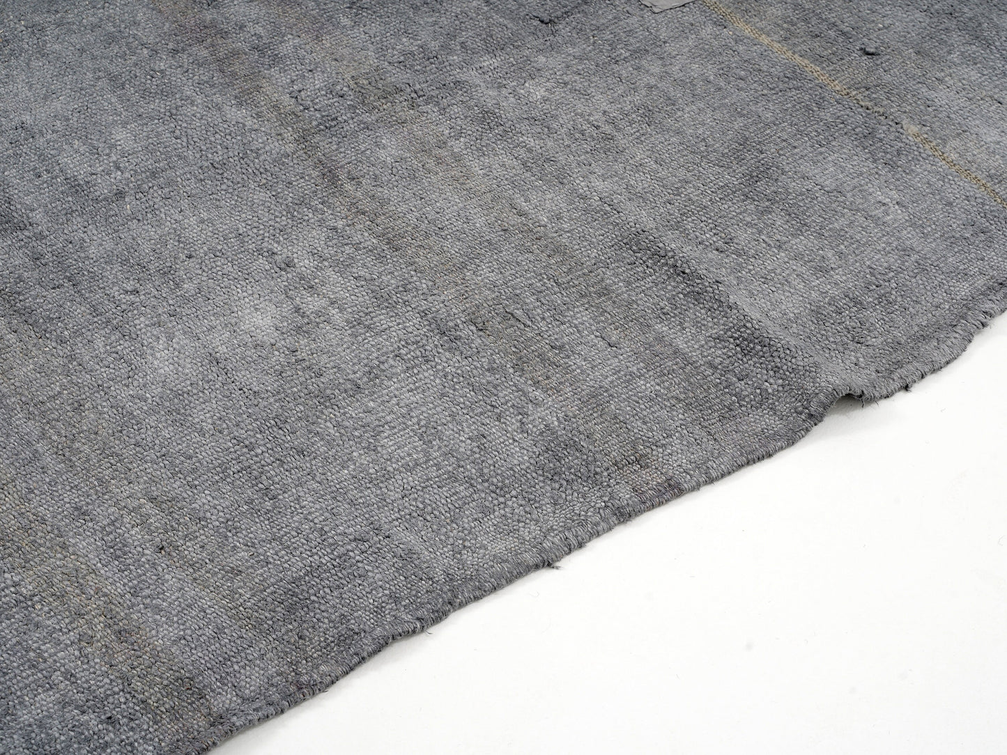 Rug Kilim 6x10, Vintage Faded Kilim Rug, Turkish Handmade Kilim Rug, Hemp Rug, Gray Rug, Area Kilim Rug, Neutral Muted Rug, 12816