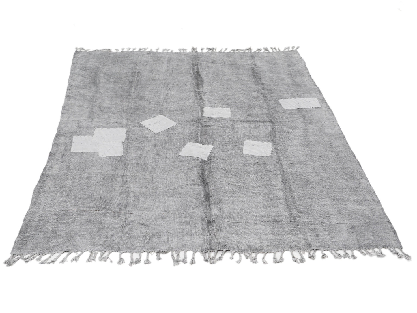 Vintage Kilim, Handmade Kilim Rug, Area Kilim Rug, Turkish Kilim, Kilim Rug 5x8, Hemp Rug, Gray Rug, Bedroom Rug, Scandinavian Rug, 12818