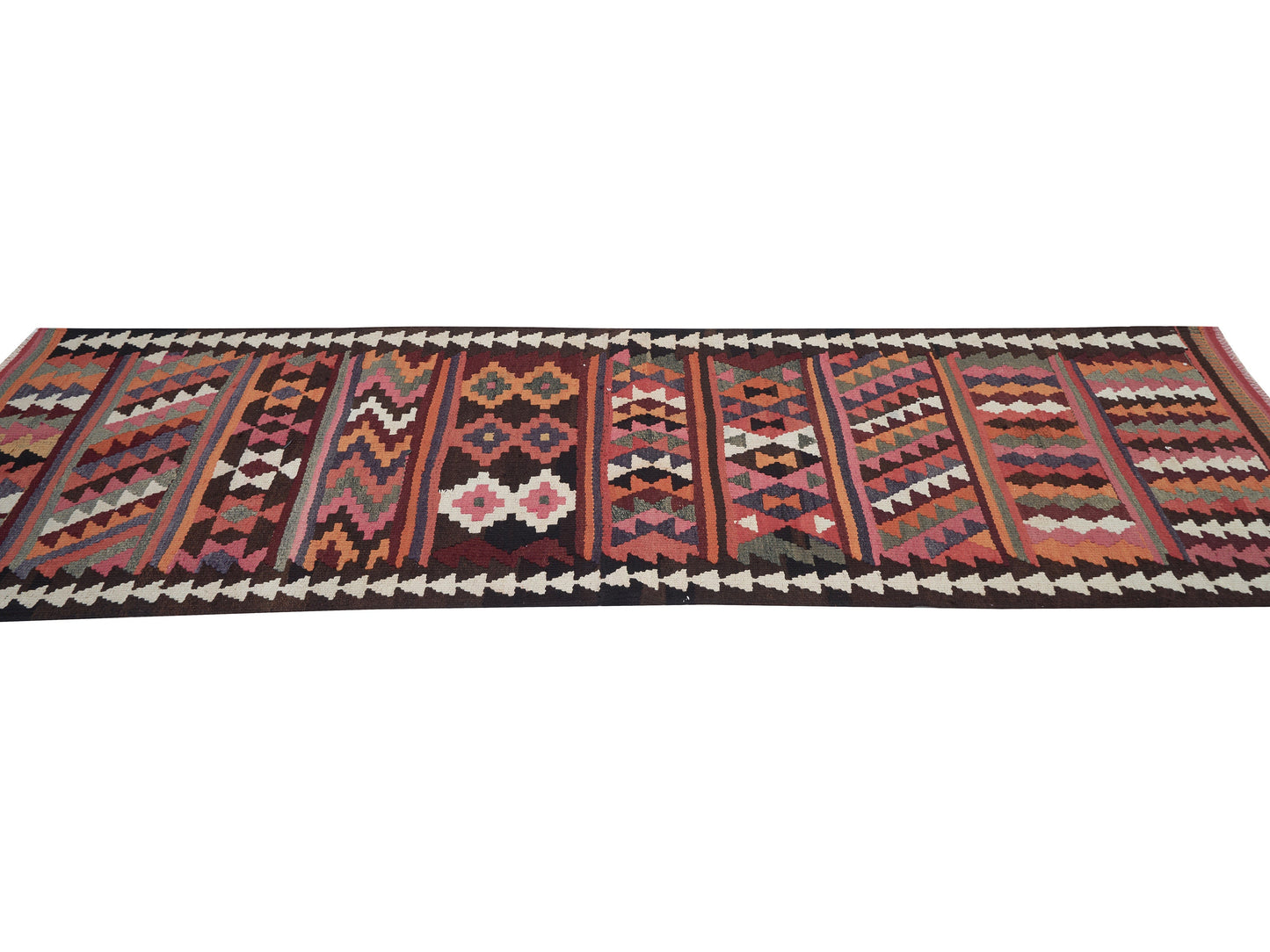 Oushak Runner, Turkish Runner, Vintage Runner, Hallway Runner, Kilim Runner Rug, Bohemian Rug, Anatolia Rug, Runner Rug 3x10, 11311