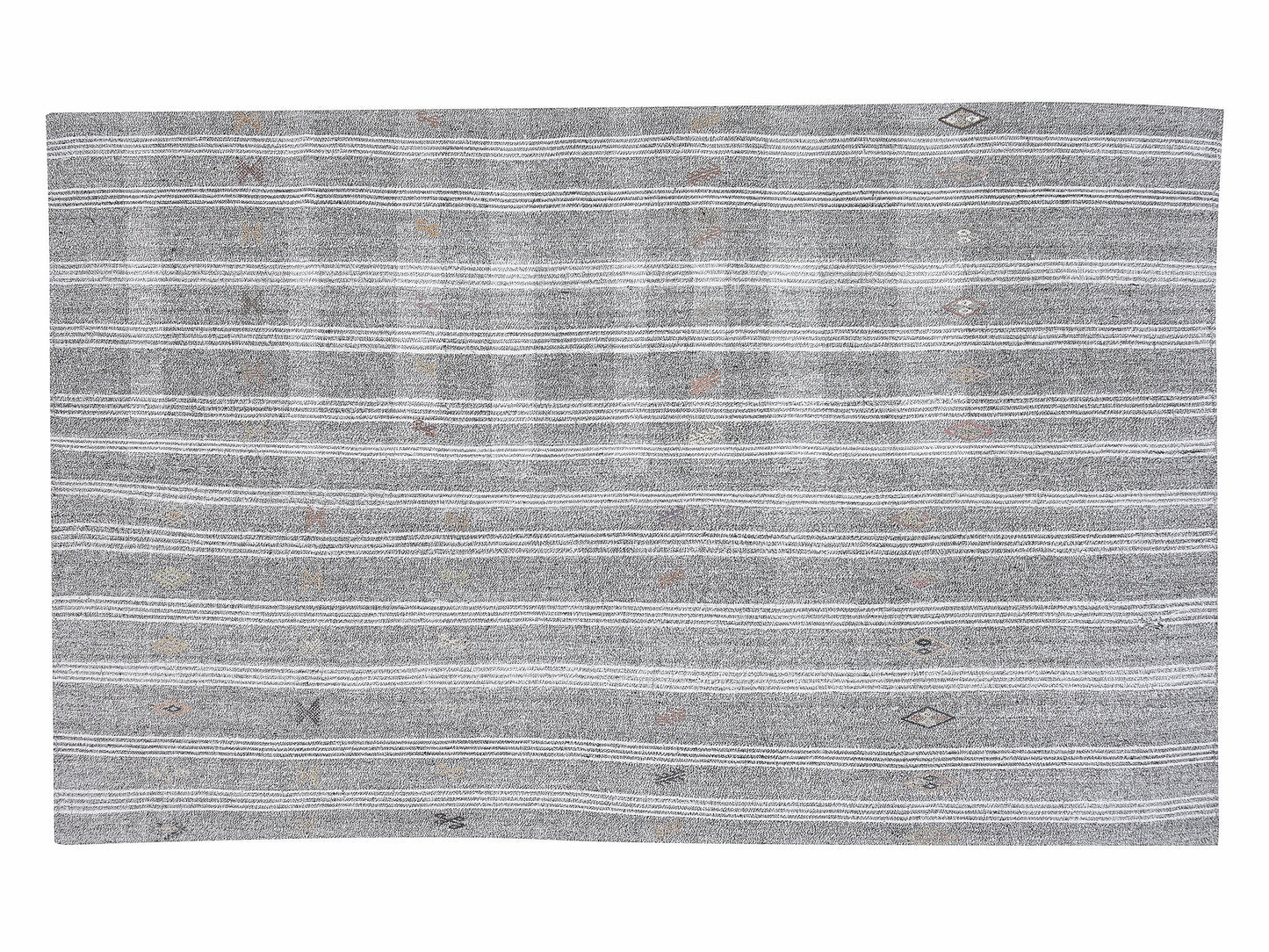 White Striped Kilim Rug, Turkish Kilim Rug, Kilim Rug 6x9, Kilim Rug, Unique Rug, Living Room Rug, Vintage Kilim, Neutral Rug, 12187