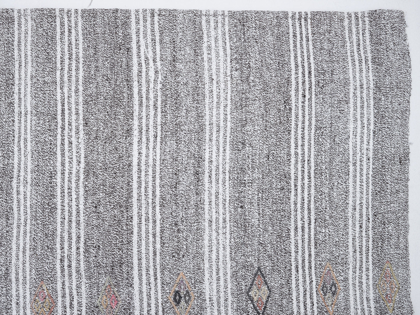 White Striped Kilim Rug, Turkish Kilim Rug, Kilim Rug 6x9, Kilim Rug, Unique Rug, Living Room Rug, Vintage Kilim, Neutral Rug, 12187