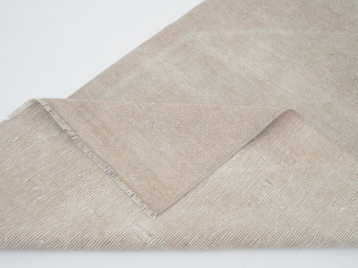 Oushak Runner, Carpet Runner, Turkish Runner, Vintage Runner, Handmade Runner Rug, Beige Rug, Hallway Runner, Rug Runner 3x13, 12335