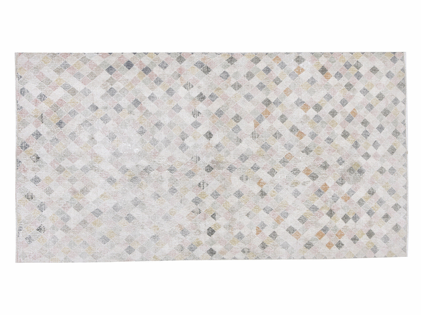 Vintage Handmade Rug, Turkish Oushak Rug, Neutral Floor Rug, Area Unique Rug, Living Room Rug, Turkish Carpet, Rug 4x7, Turkey Rug, 12312