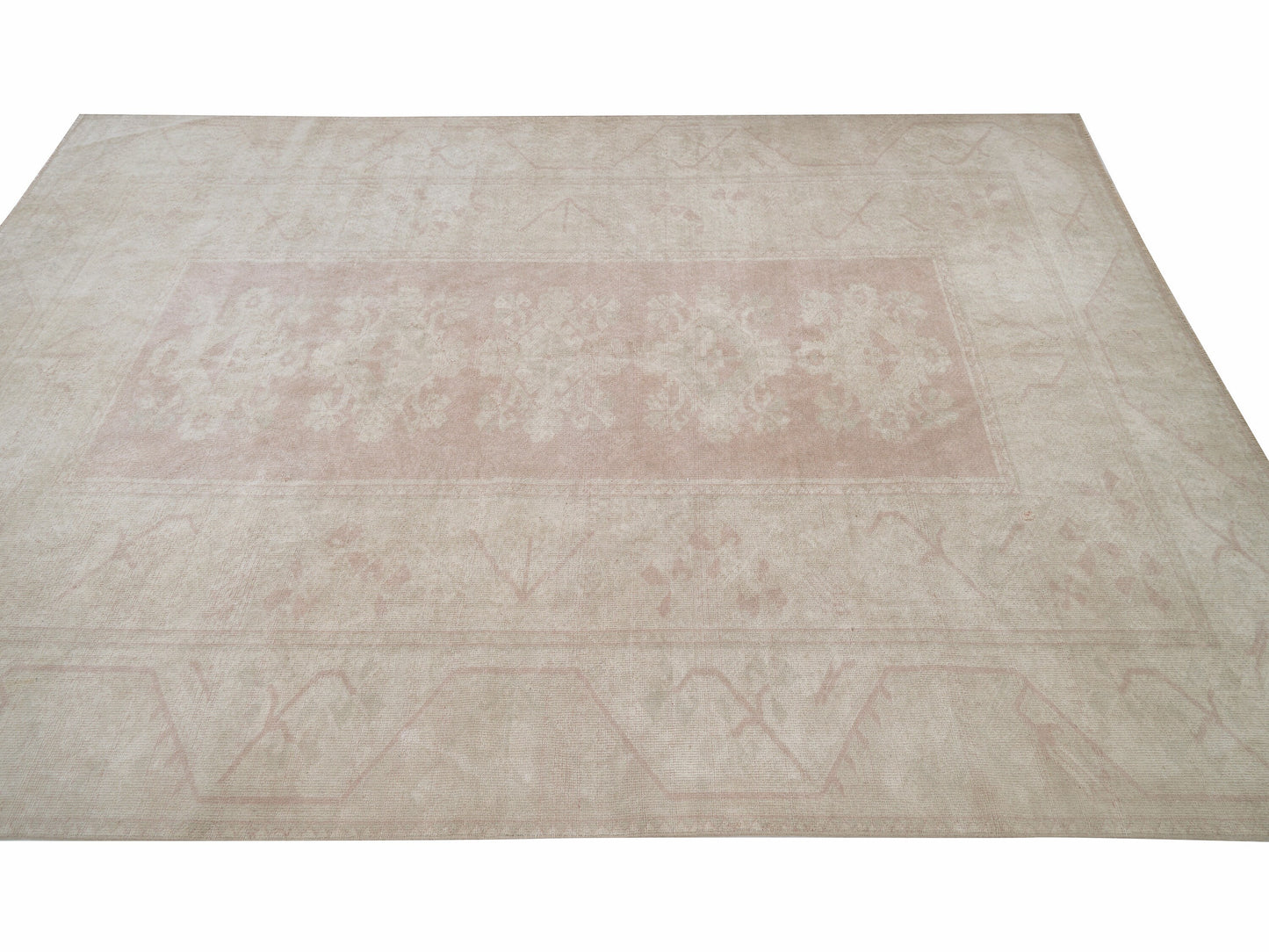 Vintage Rug, Turkish Rug, Oushak Rug, Handmade Rug, Area Rug, Neutral Rug, Kid Room Rug, Turkish Carpet, Scandinavian Rug, Rug 7x9, 12502