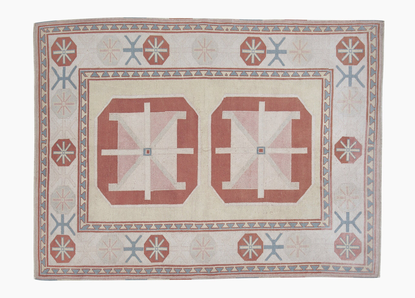 Oushak Rug, Vintage Rug, Handmade Rug, Area Rug, Turkish Rug, Anatolia Rug, Carpet Rug,Bedroom Rug, Bohemian Rug, Turkey Rug, Rug 5x7, 12423