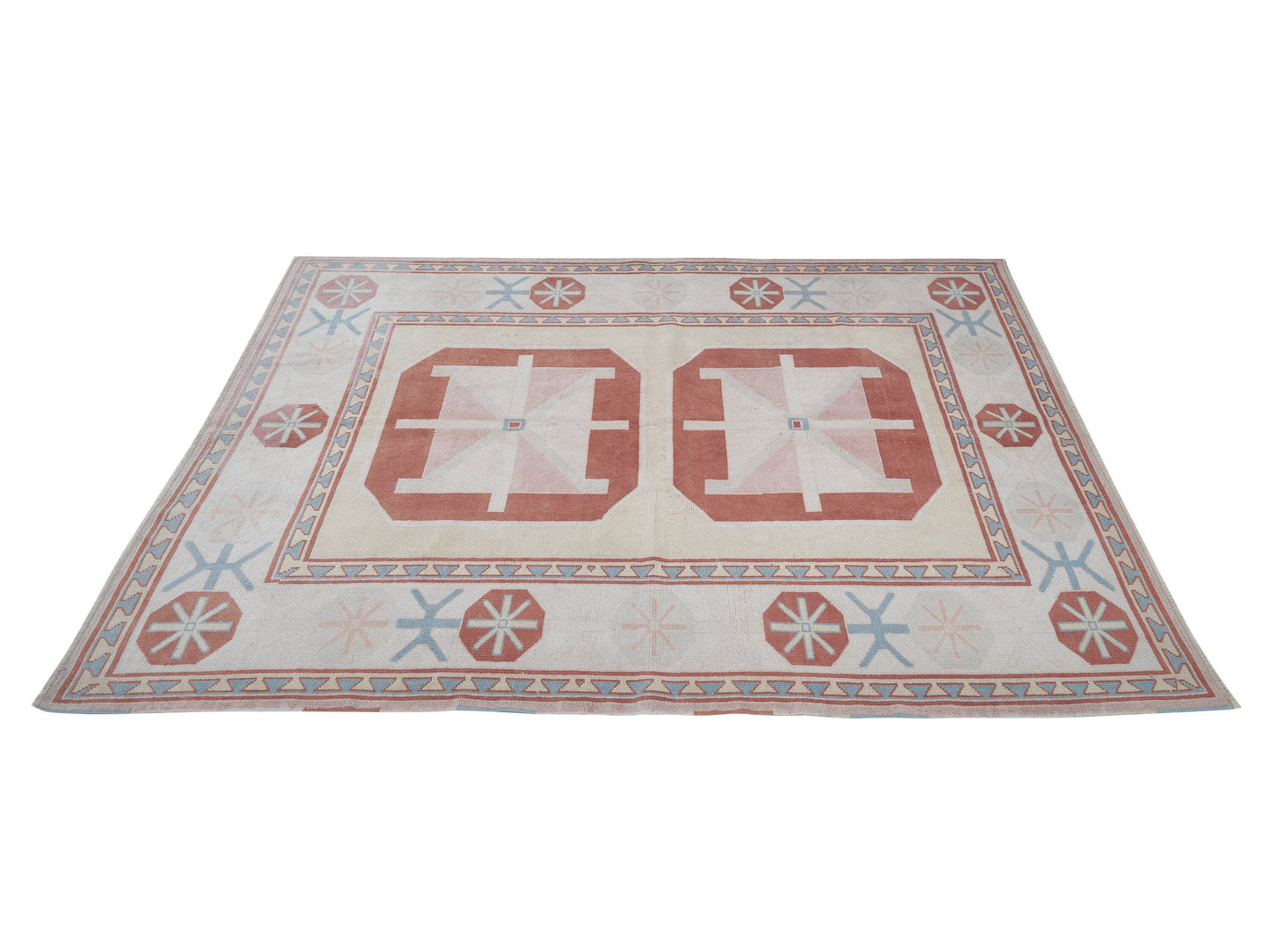 Oushak Rug, Vintage Rug, Handmade Rug, Area Rug, Turkish Rug, Anatolia Rug, Carpet Rug,Bedroom Rug, Bohemian Rug, Turkey Rug, Rug 5x7, 12423