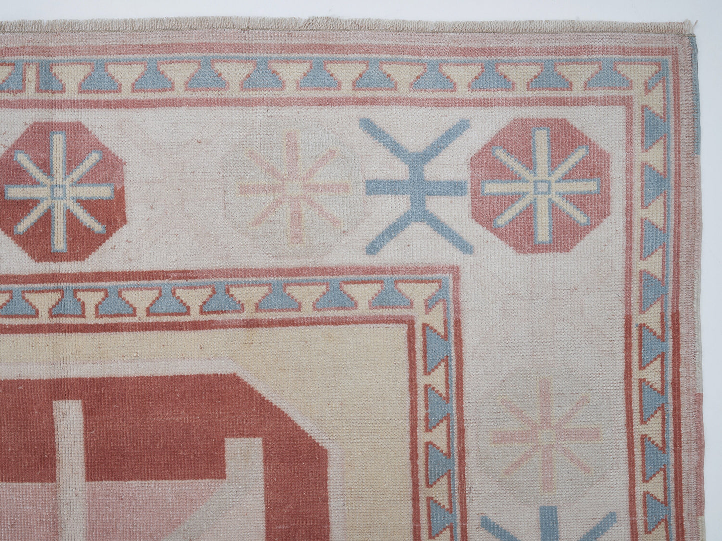 Oushak Rug, Vintage Rug, Handmade Rug, Area Rug, Turkish Rug, Anatolia Rug, Carpet Rug,Bedroom Rug, Bohemian Rug, Turkey Rug, Rug 5x7, 12423