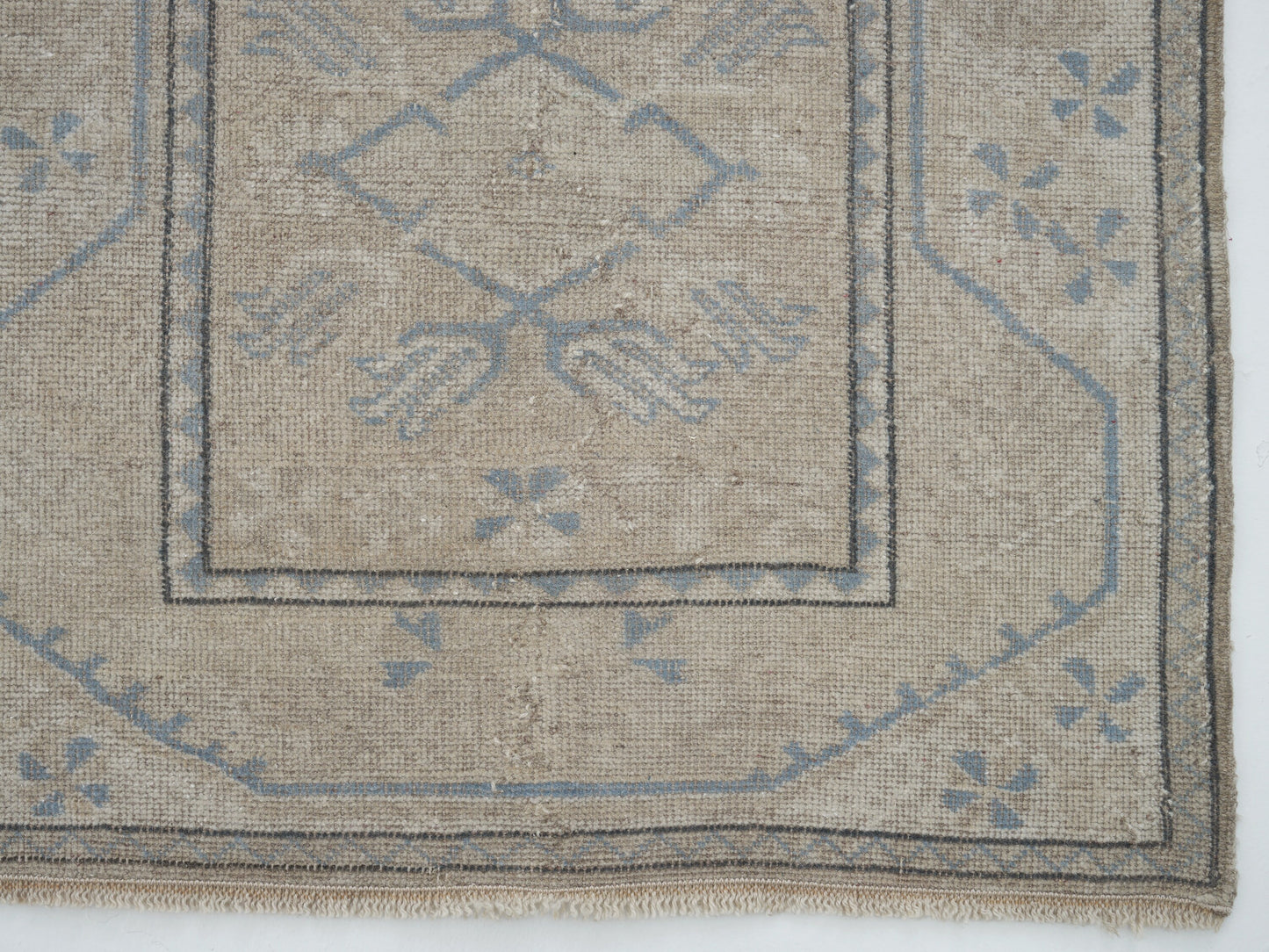 Oushak Rug, Turkish Rug, Vintage Rug, Handmade Runner Rug, Carpet Runner, Primitive Rug, Entryway Rug, Rug Runner, Runner Rug 3x9, 12429