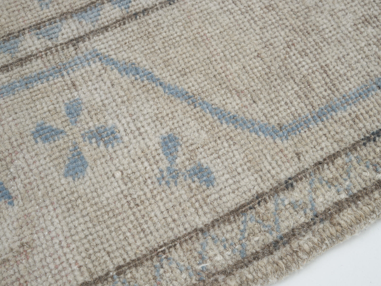 Oushak Rug, Turkish Rug, Vintage Rug, Handmade Runner Rug, Carpet Runner, Primitive Rug, Entryway Rug, Rug Runner, Runner Rug 3x9, 12429