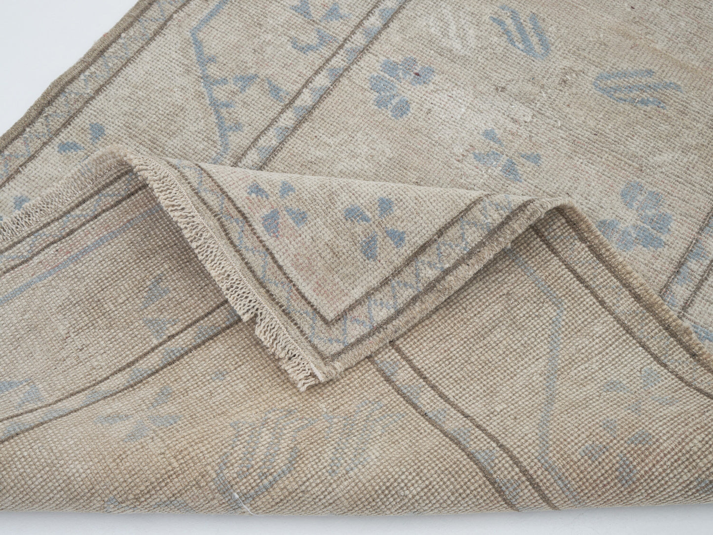 Oushak Rug, Turkish Rug, Vintage Rug, Handmade Runner Rug, Carpet Runner, Primitive Rug, Entryway Rug, Rug Runner, Runner Rug 3x9, 12429