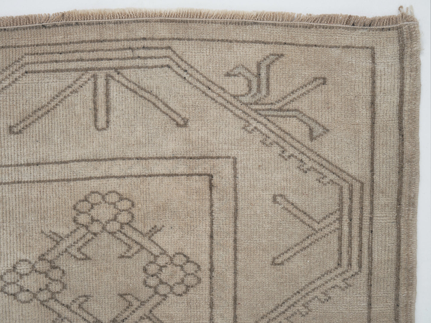 Vintage Antique Runner Rug, Turkish Oushak Runner Rug, Handmade Faded Runner Rug, Scandinavian Rug, Hallway Runner, Runner Rug 3x9, 12521