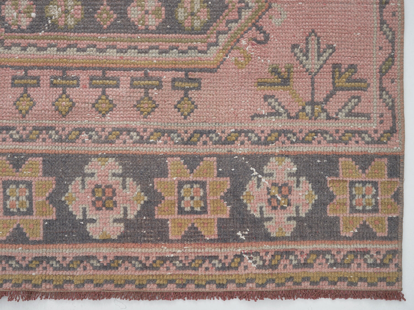 Runner Rug 3x11, Handmade Runner Rug, Turkish Runner, Oushak Runner, Vintage Runner, Anatolia Rug, Bohemian Rug, Carpet Runner, 12511
