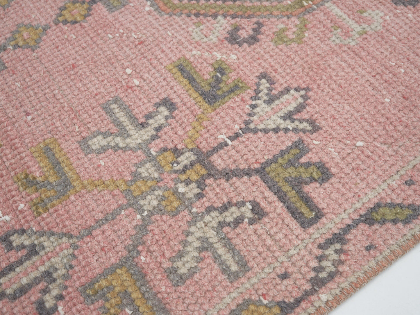 Runner Rug 3x11, Handmade Runner Rug, Turkish Runner, Oushak Runner, Vintage Runner, Anatolia Rug, Bohemian Rug, Carpet Runner, 12511