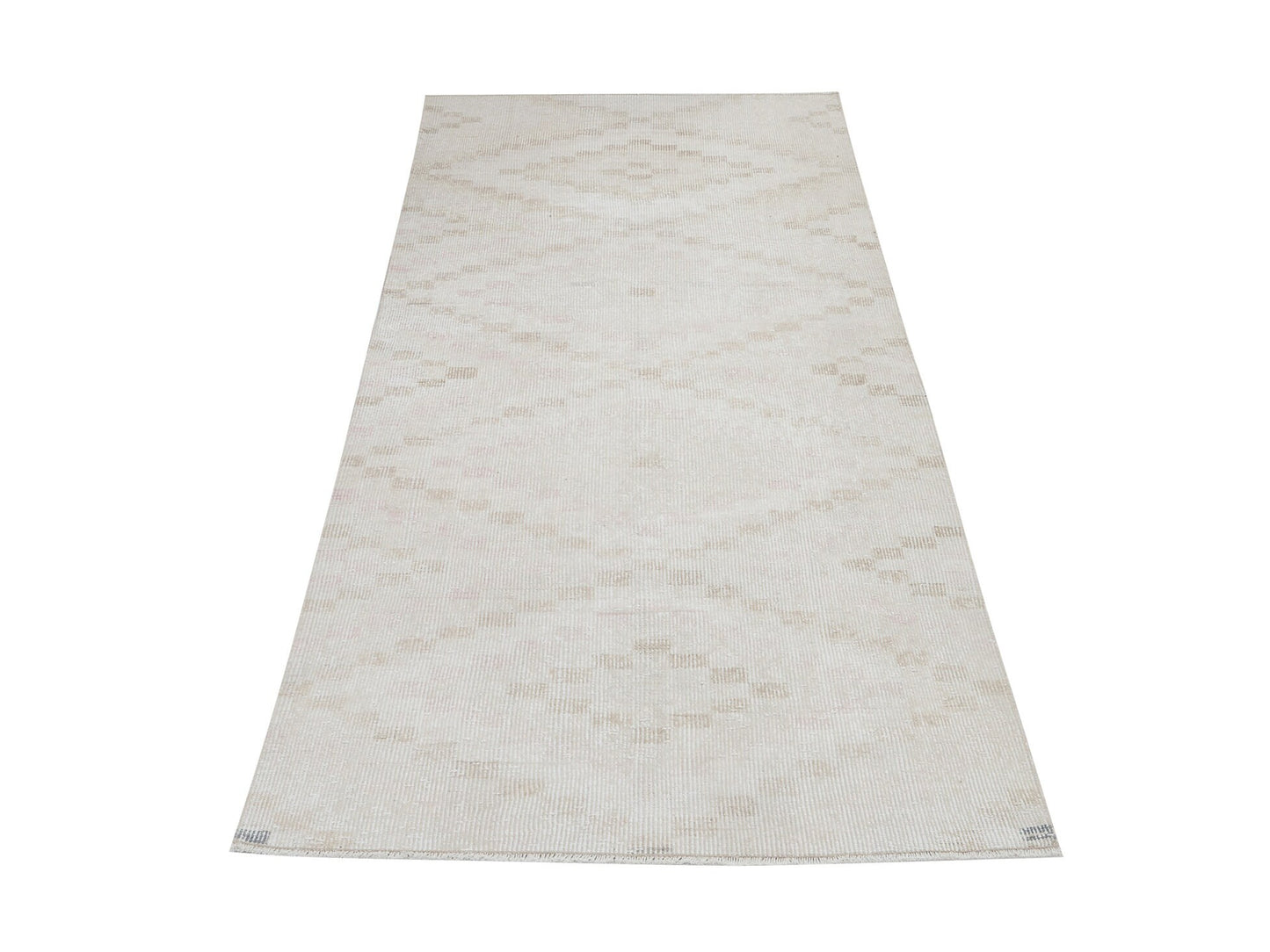 Carpet Runner, Turkish Vintage Runner Rug, Handmade Runner Rug, Kitchen Runner, Oushak Runner, Scandinavian Rug, Rug Runner 3x9, 12383