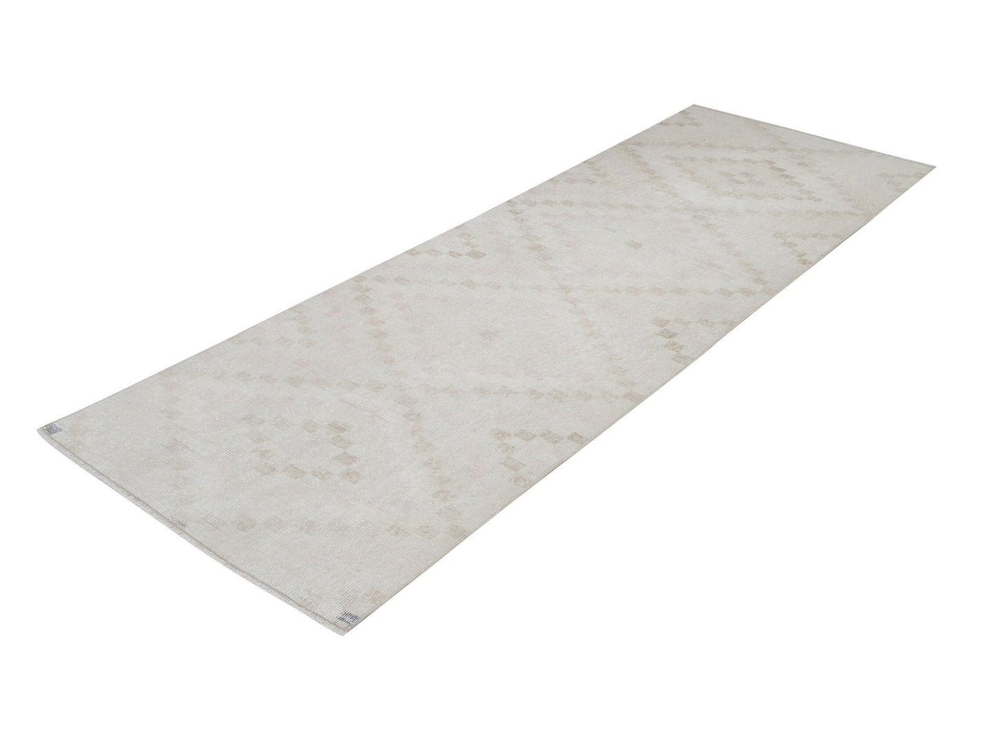 Carpet Runner, Turkish Vintage Runner Rug, Handmade Runner Rug, Kitchen Runner, Oushak Runner, Scandinavian Rug, Rug Runner 3x9, 12383
