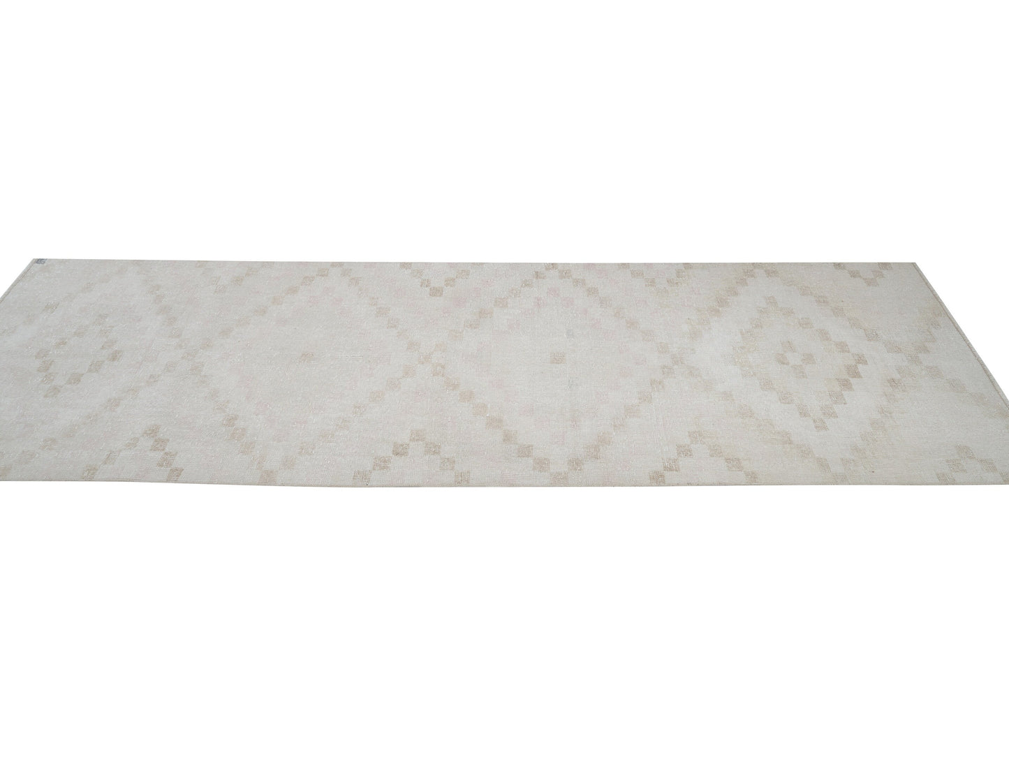 Carpet Runner, Turkish Vintage Runner Rug, Handmade Runner Rug, Kitchen Runner, Oushak Runner, Scandinavian Rug, Rug Runner 3x9, 12383
