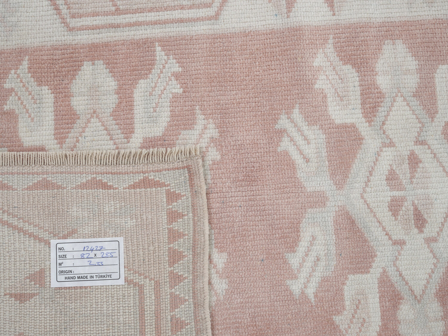Vintage Oushak Runner Rug, Handmade Runner Rug, Turkish Runner, Hallway Runner, Long Narrow Runner Rug, Carpet Runner, Runner Rug 3x9, 12427