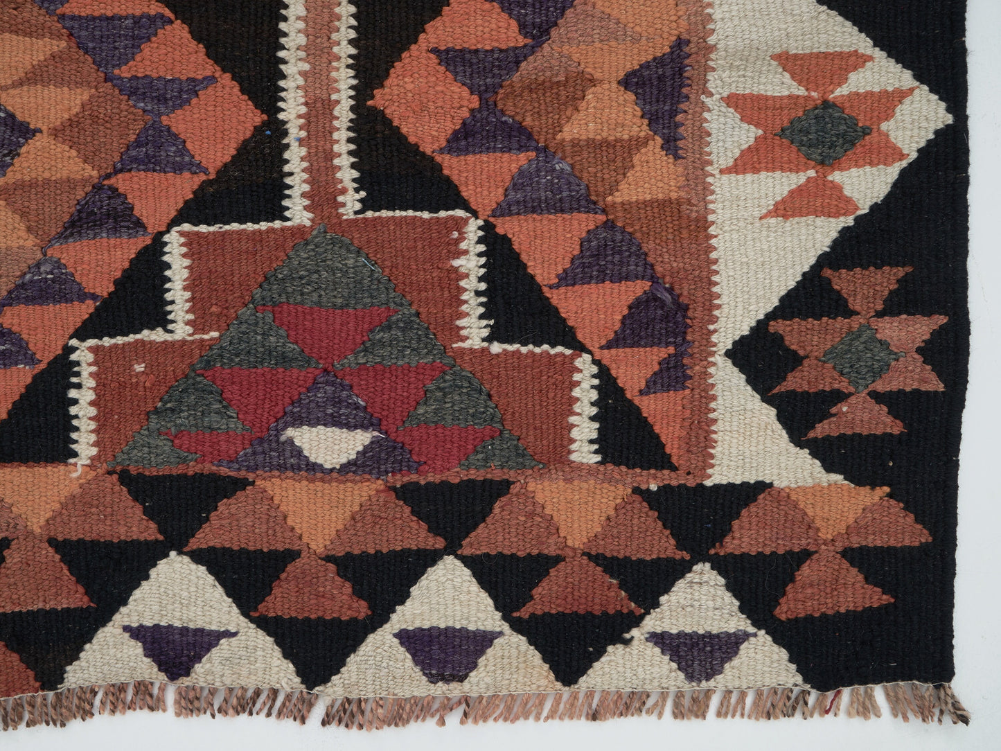 Rug Runner 3x10, Vintage Handmade Runner Rug, Kilim Runner Rug, Oushak Runner, Kilim Runner Rug, Long Narrow Runner Rug, 11422