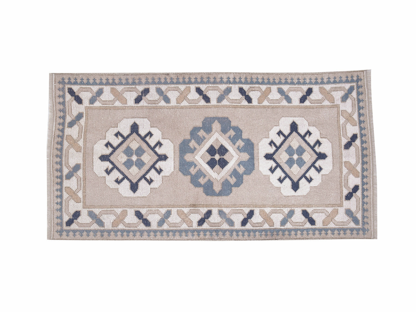 Vintage Rug, Handmade Rug, Turkish Rug, Oushak Rug, Area Rug, Neutral Rug, Bohemian Rug, Carpet Rug, Turkish Carpet, Rug 2x4, 12290
