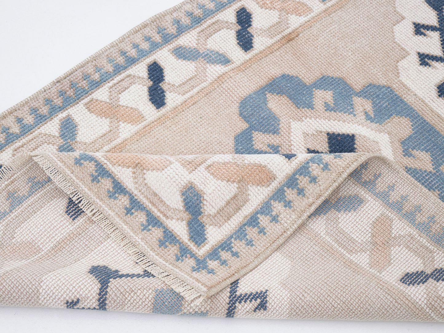 Vintage Rug, Handmade Rug, Turkish Rug, Oushak Rug, Area Rug, Neutral Rug, Bohemian Rug, Carpet Rug, Turkish Carpet, Rug 2x4, 12290