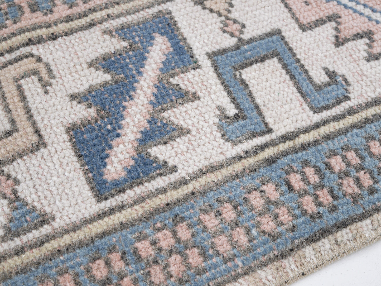 Turkish Vintage Oushak Rug, Handmade Area Unique Rug, Neutral Floor Rug, Bohemian Rug, Bedroom Rug, Anatolia Rug, Turkey Rug, Rug 4x7, 12300